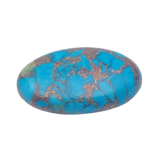 Sky Copper Turquoise Cabochon