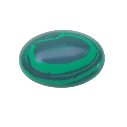 Malachite cabochon